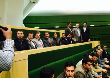 حضور جمعی از بسیجیان شهرداری شیروان در صحن علنی مجلس