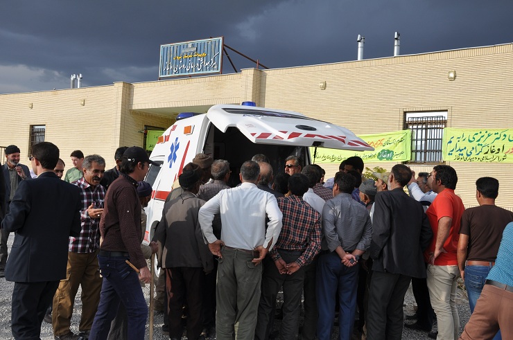 تخصیص یک دستگاه آمبولانس به مرکز بهداشتی درمانی روستایی اوغاز
