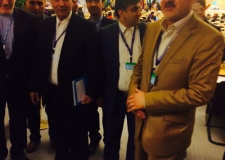 دکتر عزیزی در اجلاس بین المللی کار در مقر سازمان ملل، ژنو