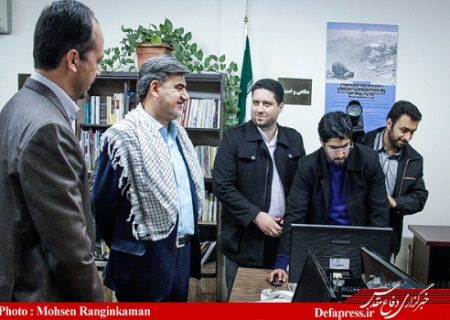 گزارش تصویری افتتاحیه دفتر بسیج رسانه خبرگزاری دفاع مقدس
