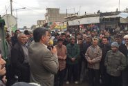 استقبال کم نظیر کسبه کوچه خانلق شیروان از دکتر عزیزی-چهارشنبه ۲۰ آبان ۱۳۹۴