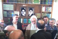 حضور اعضای کمیسیون اجتماعی مجلس در بیت حضرت آیت الله مجتهد شبستری