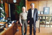 دیداروگفتگوی دکترعبدالرضاعزیزی بافرمانده کل ارتش جمهوری اسلامی ایران