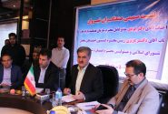 نشست صمیمی دکتر عزیزی، رئیس کمیسیون اجتماعی مجلس و دکتر ایزدی رئیس سازمان هدفمندی یارانه های کشور با صنعتگران شیروان